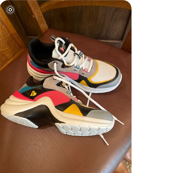 Sketchers platform heels colorful - Picture 1 of 2